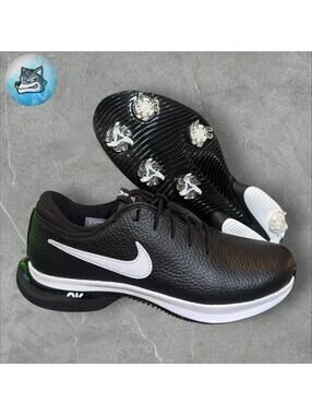 Nike Air Zoom Victory Tour 3 Golf Shoes Rory Black White DV6798-003 Men's Sz 7